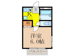 イルリ－ヴル山手の物件間取画像